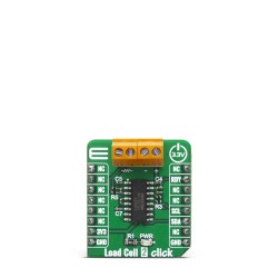 Shop Click Boards Sensors Force Load Cell 2 Click Front Shop Click Boards Sensors Force Load Cell 2 Click Front