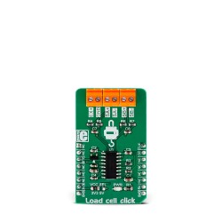 Shop Click Boards Sensors Force Load cell click Front Shop Click Boards Sensors Force Load cell click Front