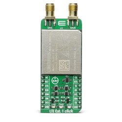 Shop Click Boards Wireless Connectivity LTE IoT LTE Cat.1-EU click Front Shop Click Boards Wireless Connectivity LTE IoT LTE Cat.1-EU click Front