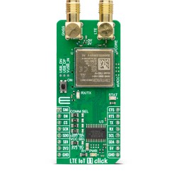 Shop Click Boards Wireless Connectivity LTE IoT LTE IoT 11 Click Front Shop Click Boards Wireless Connectivity LTE IoT LTE IoT 11 Click Front