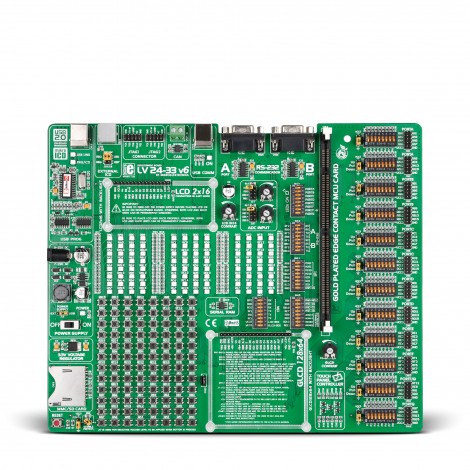 Mikroe LV 24-33 v6 front Mikroe LV 24-33 v6 front