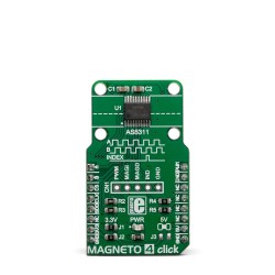 Mikroe Click Boards Sensors Magneto 4 Click front Mikroe Click Boards Sensors Magneto 4 Click front