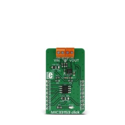 Shop Click Boards Power Management Buck MIC33153 Click Front Shop Click Boards Power Management Buck MIC33153 Click Front