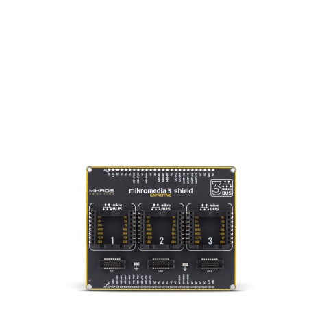 Smart Displays mikromedia Shields Mikromedia 3 Capacitive shield Front Smart Displays mikromedia Shields Mikromedia 3 Capacitive shield Front