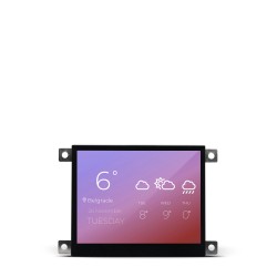 Mikromedia 3 for PIC Capacitive FPI with frame Mikromedia 3 for PIC Capacitive FPI with frame