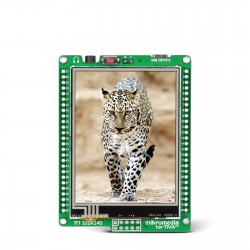 Mikroe Smart Displays mikromedia for Tiva front Mikroe Smart Displays mikromedia for Tiva front