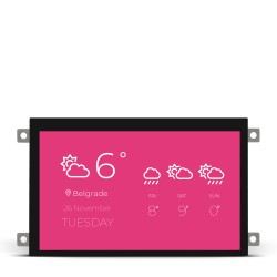 Mikromedia 5 for PIC32MZ Capacitive FPI with frame Mikromedia 5 for PIC32MZ Capacitive FPI with frame