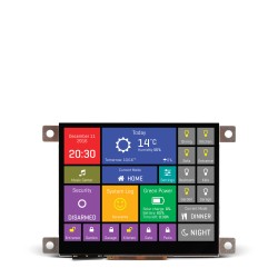 Smart Displays mikromedia HMI 3.5" Cap front