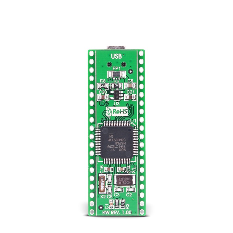 Mikroe MINI-M4 for Tiva back Mikroe MINI-M4 for Tiva back