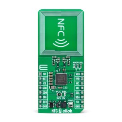 Shop Click Boards Wireless Connectivity RFID/NFC NFC 7 Click - SPI Front Shop Click Boards Wireless Connectivity RFID/NFC NFC 7 Click - SPI Front
