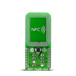 Shop Click Boards Wireless Connectivity RFID/NFC NFC Tag 2 Click Front Shop Click Boards Wireless Connectivity RFID/NFC NFC Tag 2 Click Front