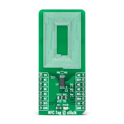 Shop Click Boards Wireless Connectivity RFID/NFC NFC Tag 5 Click Front Shop Click Boards Wireless Connectivity RFID/NFC NFC Tag 5 Click Front
