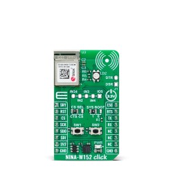 Shop Click Boards Wireless Connectivity NINA-W152 Click Front Shop Click Boards Wireless Connectivity NINA-W152 Click Front