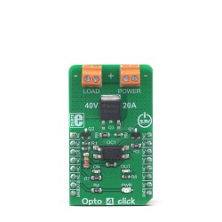 MikroE Miscellaneous OPTO 4 Click front MikroE Miscellaneous OPTO 4 Click front