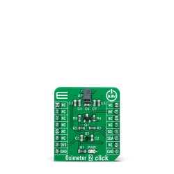 Shop Click Boards Sensors Biometrics Oximeter 2 Click Front Shop Click Boards Sensors Biometrics Oximeter 2 Click Front