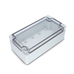 Plastic enclosure for...