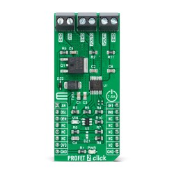 Shop Click Boards Power Management Power Switch PROFET 2 Click - 7A Front Shop Click Boards Power Management Power Switch PROFET 2 Click - 7A Front