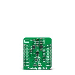 Proximity 17 Click - TMD2635 Gesture & Proximity Sensing - Front Proximity 17 Click - TMD2635 Gesture & Proximity Sensing - Front
