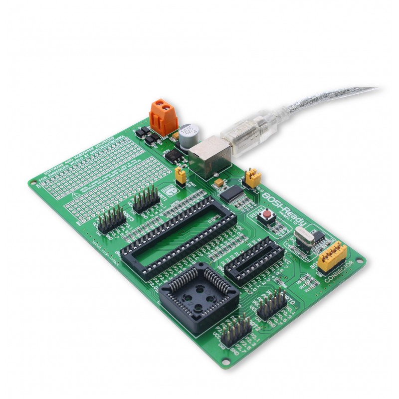 8051-Ready Board position 8051-Ready Board position