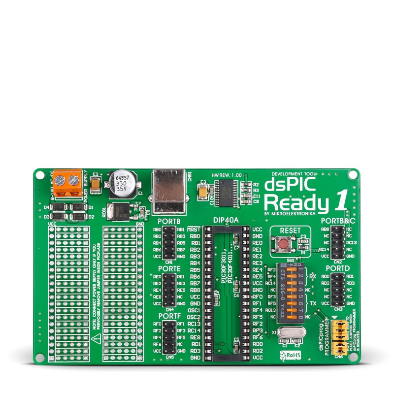 dsPIC-Ready1 Board dsPIC-Ready1 Board