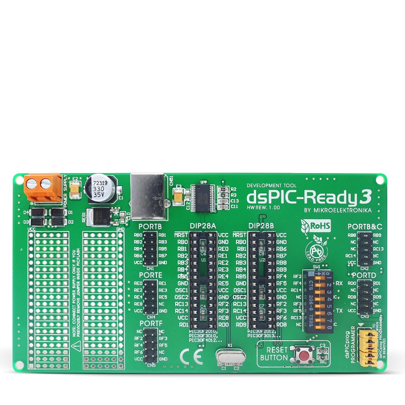 dsPIC-Ready3 Board dsPIC-Ready3 Board