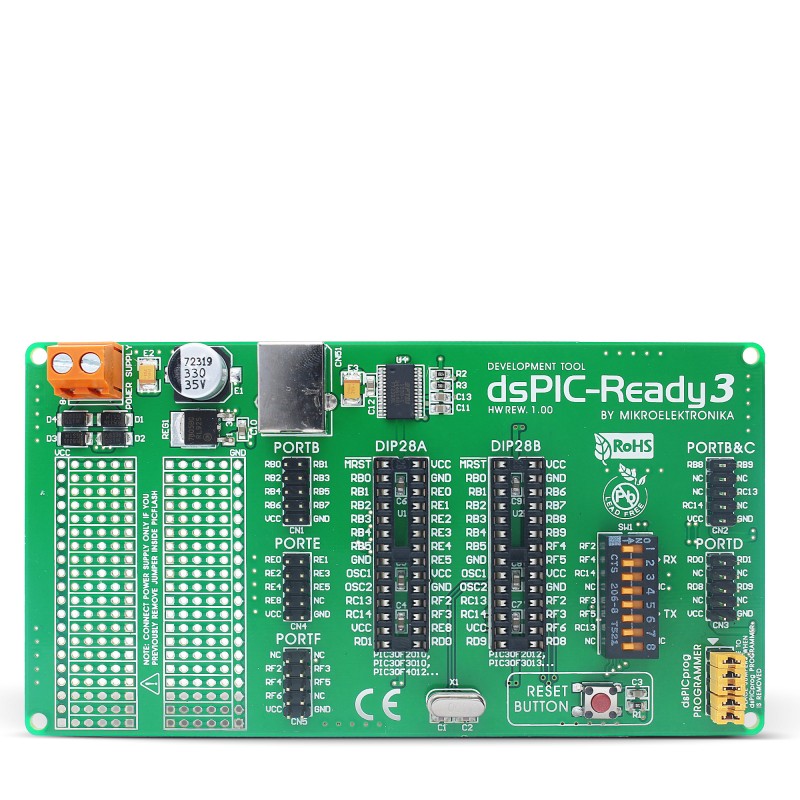 dsPIC-Ready3 Board