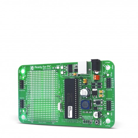 Mikroe Development Boards Ready for PIC side Mikroe Development Boards Ready for PIC side