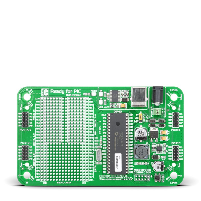 Mikroe Development Boards Ready for PIC front Mikroe Development Boards Ready for PIC front