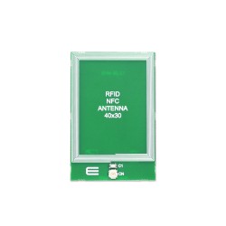 Shop Accessories Components Antennas Rectangular NFC 40x30 Antenna front Shop Accessories Components Antennas Rectangular NFC 40x30 Antenna front