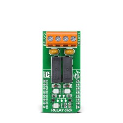 MikroE Miscellaneous Relay click front MikroE Miscellaneous Relay click front