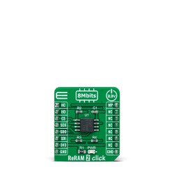 Shop Click Boards Storage ReRAM ReRAM 2 Click Front Shop Click Boards Storage ReRAM ReRAM 2 Click Front