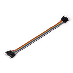 Ribbon Cable 10-wire, Male/Male, 20 cm Ribbon Cable 10-wire, Male/Male, 20 cm