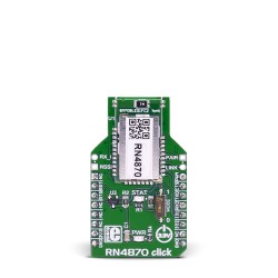 Shop Click Boards Wireless Connectivity BT/BLE RN4870 click Front Shop Click Boards Wireless Connectivity BT/BLE RN4870 click Front