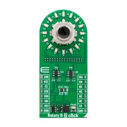 Shop Click Boards HMI Rotary encoder Rotary B 2 Click Front Shop Click Boards HMI Rotary encoder Rotary B 2 Click Front