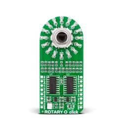 74HC595-Based Rotary Encoder Interface | Rotary O Click by MIKROE - Front 74HC595-Based Rotary Encoder Interface | Rotary O Click by MIKROE - Front