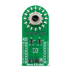 Shop Click Boards HMI Rotary encoder Rotary R 2 Click Front Shop Click Boards HMI Rotary encoder Rotary R 2 Click Front