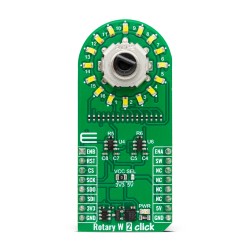 Shop Click Boards HMI Rotary encoder Rotary W 2 Click Front Shop Click Boards HMI Rotary encoder Rotary W 2 Click Front