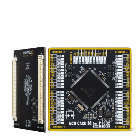 MCU CARD 3 for PIC32 PIC32MZ1024EFK144 MCU CARD 3 for PIC32 PIC32MZ1024EFK144
