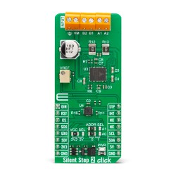 Shop Click Boards Motor Control Stepper Silent Step 2 Click Front Shop Click Boards Motor Control Stepper Silent Step 2 Click Front