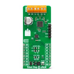 Shop Click Boards Motor Control Stepper Silent Step 4 Click in Fron Shop Click Boards Motor Control Stepper Silent Step 4 Click in Fron