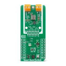 Shop Click Boards Power Management Buck Smart Buck 8 Click Front Shop Click Boards Power Management Buck Smart Buck 8 Click Front