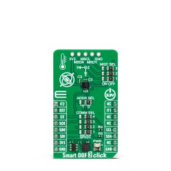 Shop Click Boards Sensors Motion Smart DOF 3 Click Front Shop Click Boards Sensors Motion Smart DOF 3 Click Front