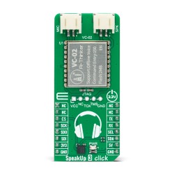 Shop Click Boards Audio & Voice Speech recognition SpeakUp 3 Click Front Shop Click Boards Audio & Voice Speech recognition SpeakUp 3 Click Front