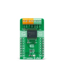Shop Click Boards Interface SPI SPI Isolator 2 Click Front Shop Click Boards Interface SPI SPI Isolator 2 Click Front
