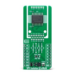 Shop Click Boards Interface SPI SPI Isolator 9 Click Front Shop Click Boards Interface SPI SPI Isolator 9 Click Front