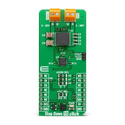 Shop Click Boards Power Management Buck Step Down 10 Click Front Shop Click Boards Power Management Buck Step Down 10 Click Front
