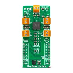 Shop Click Boards Power Management Buck Step Down 6 Click Front Shop Click Boards Power Management Buck Step Down 6 Click Front
