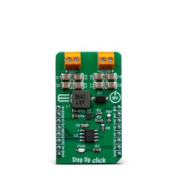 Step Up Click - MCP1665 Voltage Boost Converter - Front Step Up Click - MCP1665 Voltage Boost Converter - Front