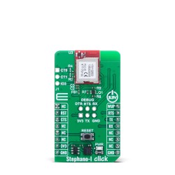 Shop Click Boards Wireless Connectivity Stephano-I Click Front Shop Click Boards Wireless Connectivity Stephano-I Click Front