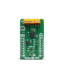 Click Boards Motor Control Stepper 13 click Front Click Boards Motor Control Stepper 13 click Front